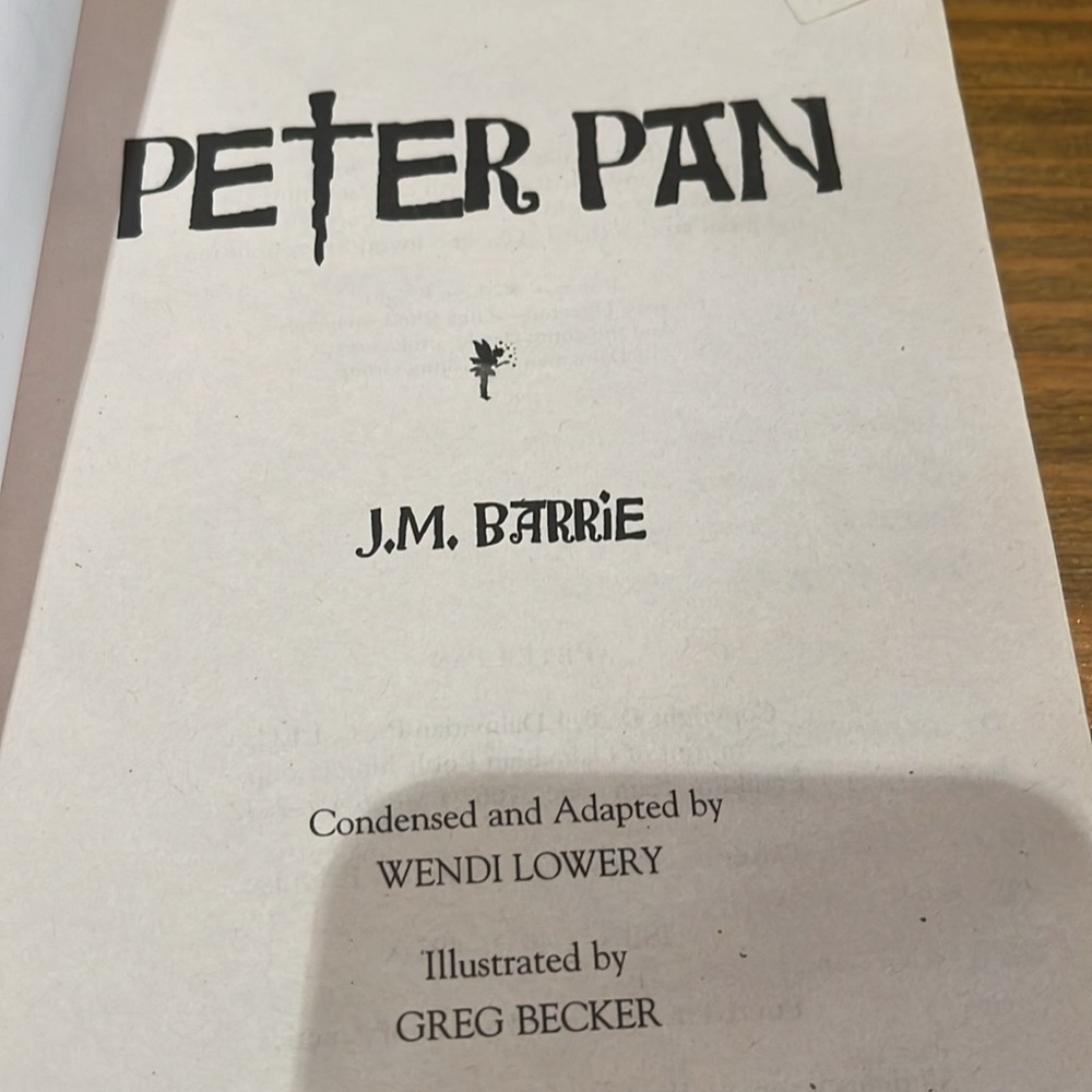 Peter Pan Chapter Book - Picture 5 of 6
